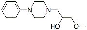 1-methoxy-3-(4-phenylpiperazin-1-yl)propan-2-ol CAS#: 6306-91-8