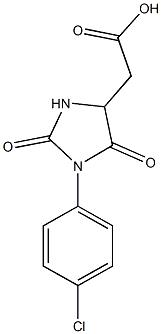 1-(p-Chlorophenyl)-2,5-dioxo-4H-imidazolidineacetic acid CAS#: 62848-53-7