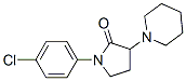 1-(p-Chlorophenyl)-3-piperidinopyrrolidin-2-one CAS#: 6103-61-3
