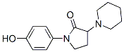 1-(p-Hydroxyphenyl)-3-piperidinopyrrolidin-2-one CAS#: 6103-55-5