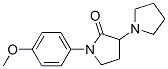 1-(p-Methoxyphenyl)-3-(1-pyrrolidinyl)pyrrolidin-2-one CAS#: 6103-46-4