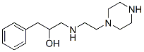 1-phenyl-3-(2-piperazin-1-ylethylamino)propan-2-ol CAS#: 6302-30-3