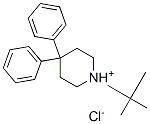 1-tert-butyl-4,4-diphenylpiperidinium chloride CAS#: 63661-61-0