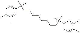 1,1'-(1,1,10,10-Tetramethyl-1,10-decanediyl)bis(3,4-dimethylbenzene) CAS#: 63934-83-8