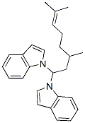 1,1'-(3,7-dimethyloct-6-enylidene)bis(1H-indole) CAS#: 67801-16-5