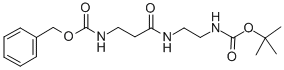 11-Oxa-2,6,9-triazatridecanoic acid, 12,12-dimethyl-5,10-dioxo-, phenylmethyl ester (9CI) CAS#: 651354-72-2