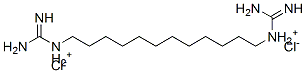 1,1'-dodecamethylenediguanidinium dichloride CAS#: 61167-43-9