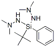 1,1'-(tert-Butylphenylsilylene)bis(2,2-dimethylhydrazine) CAS#: 66436-28-0