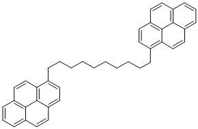 1,10-Bis-(1-pyrene)decane CAS#: 61549-31-3