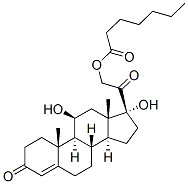 11beta,17,21-trihydroxypregn-4-ene-3,20-dione 21-heptanoate CAS#: 6678-15-5