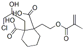 1,2-Cyclohexanedicarboxylic acid 1-(3-chloro-2-hydroxypropyl)2-[2-(methacryloyloxy)ethyl] ester CAS#: 61894-34-6