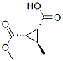 1,2-Cyclopropanedicarboxylicacid,3-methyl-,monomethylester,(1S,2R,3R)-(9CI) CAS#: 613681-19-9