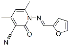 1,2-Dihydro-4,6-dimethyl-1-(furfurylideneamino)-2-oxopyridine-3-carbonitrile CAS#: 61296-00-2