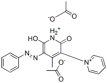 1',2'-dihydro-6'-hydroxy-4'-methyl-2'-oxo-5'-(phenylazo)-1,3'-bipyridinium acetate CAS#: 68922-24-7