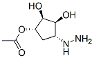 1,2,3-Cyclopentanetriol,4-hydrazino-,1-acetate,(1S,2S,3S,4R)-(9CI) CAS#: 676448-42-3