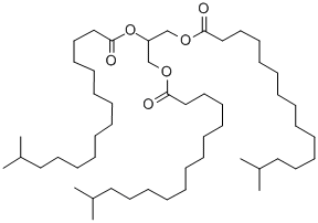 1,2,3-propanetriyl triisohexadecanoate CAS#: 68957-79-9