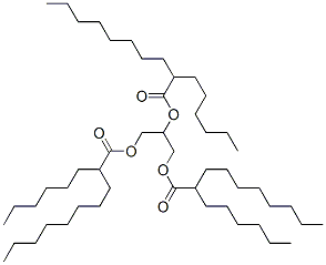 1,2,3-propanetriyl tris(2-hexyldecanoate) CAS#: 68238-91-5