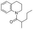 1,2,3,4-TETRAHYDRO-1-(2-METHYL-1-OXOPENTYL)QUINOLINE CAS#: 68925-88-2
