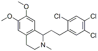 1,2,3,4-Tetrahydro-6,7-dimethoxy-2-methyl-1-(2,4,5-trichlorophenethyl)isoquinoline CAS#: 63937-62-2