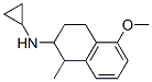 1,2,3,4-Tetrahydro-N-cyclopropyl-5-methoxy-1-methyl-2-naphthalenamine CAS#: 67510-82-1