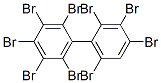 1,2,3,4,5-pentabromo-6-(2,3,4,6-tetrabromophenyl)benzene CAS#: 60586-57-4