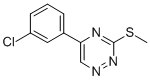 1,2,4-Triazine, 5-(3-chlorophenyl)-3-(methylthio)- CAS#: 69466-60-0