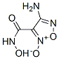1,2,5-Oxadiazole-3-carboxamide, 4-amino-N-hydroxy-, 2-oxide (9CI) CAS#: 679817-54-0