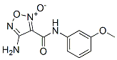 1,2,5-Oxadiazole-3-carboxamide,4-amino-N-(3-methoxyphenyl)-,2-oxide(9CI) CAS#: 696607-74-6