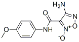 1,2,5-Oxadiazole-3-carboxamide,4-amino-N-(4-methoxyphenyl)-,2-oxide(9CI) CAS#: 696607-68-8