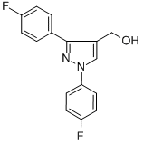 (1,3-BIS(4-FLUOROPHENYL)-1H-PYRAZOL-4-YL)METHANOL CAS#: 618444-38-5