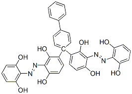1,3-Benzenediol, 4,4-1,1-biphenyl-4,4-diylbis(azo)bis- CAS#: 6358-84-5