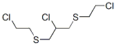 1,3-Bis(2-chloroethylthio)-2-chloropropane CAS#: 63905-12-4