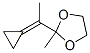 1,3-Dioxolane, 2-(1-cyclopropylideneethyl)-2-methyl- CAS#: 66115-41-1