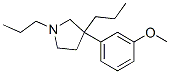 1,3-Dipropyl-3-(m-methoxyphenyl)pyrrolidine CAS#: 69551-92-4