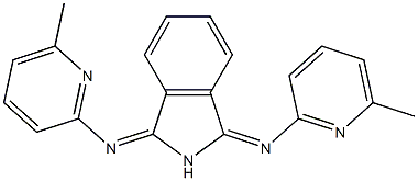 1,3-bis-((6-Methylpyridin-2-yl)iMino)isoindoline CAS#: 61702-03-2