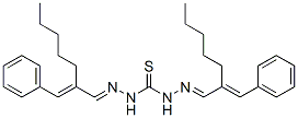 1,3-bis(2-benzylideneheptylideneamino)thiourea CAS#: 6956-34-9