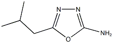1,3,4-Oxadiazol-2-amine,5-(2-methylpropyl)-(9CI) CAS#: 69741-90-8