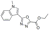 1,3,4-Oxadiazole-2-carboxylicacid,5-(1-methyl-1H-indol-3-yl)-,ethylester(9CI) CAS#: 606098-07-1