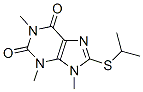 1,3,9-trimethyl-8-propan-2-ylsulfanyl-purine-2,6-dione CAS#: 6299-06-5