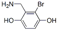 1,4-Benzenediol, 2-(aminomethyl)-3-bromo- (9CI) CAS#: 687607-67-6