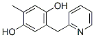 1,4-Benzenediol, 2-methyl-5-(2-pyridinylmethyl)- (9CI) CAS#: 675200-83-6