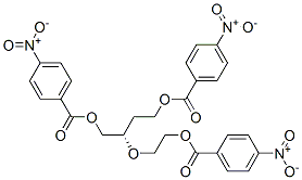 1,4-Butanediol, 2-2-(4-nitrobenzoyl)oxyethoxy-, bis(4-nitrobenzoate) (ester), (S)- CAS#: 68733-02-8