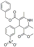 1,4-Dihydro-2,6-dimethyl-4-(3-nitrophenyl)-3,5-pyridinedicarboxylic acid 3-methyl 5-benzyl ester CAS#: 61311-83-9