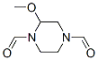 1,4-Piperazinedicarboxaldehyde,2-methoxy-(9CI) CAS#: 61020-10-8