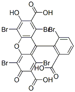 1,4,5,8-Tetrabromo-9-(2-bromo-6-carboxyphenyl)-6-hydroxy-3-oxo-3H-xanthene-2,7-dicarboxylic acid CAS#: 6359-09-7