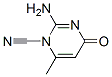 1(4H)-Pyrimidinecarbonitrile, 2-amino-6-methyl-4-oxo- (9CI) CAS#: 633299-72-6