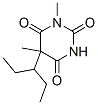 1,5-Dimethyl-5-(1-ethylpropyl)barbituric acid CAS#: 66941-00-2