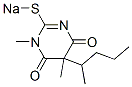 1,5-Dimethyl-5-(1-methylbutyl)-2-sodiothio-4,6(1H,5H)-pyrimidinedione CAS#: 66941-09-1