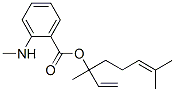 1,5-dimethyl-1-vinyl-4-hexenyl 2-(methylamino)benzoate CAS#: 7149-27-1
