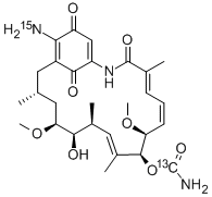 17-Aminodemethoxygeldanamycin CAS#: 64202-81-9